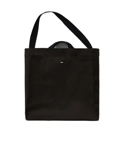 Our Legacy Towering Tote Bag In Black