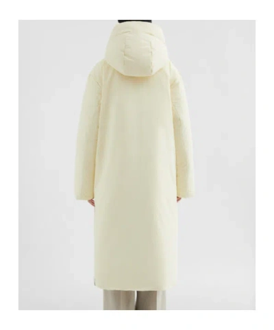 Jil Sander Down Parka In Neutral