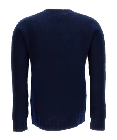 Drumohr Wool Sweater In Blue