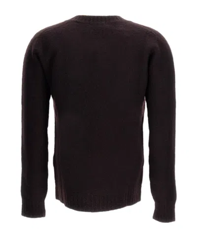 Drumohr Wool Sweater In Black