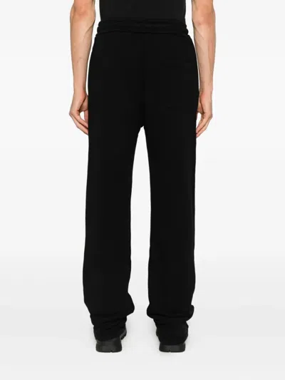Off-white Comfortable Trousers With Side And Back Pockets In Black