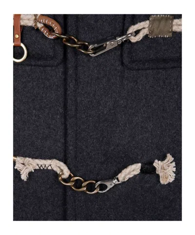 Kolor Coat 04 Montgomery Coat In Animal Print