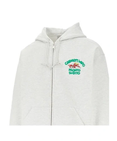 Carhartt 'pronto' Full-zip Hoodie In Gray