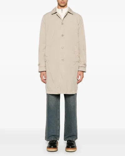 Aspesi Long-sleeved Casual Jacket In Neutral