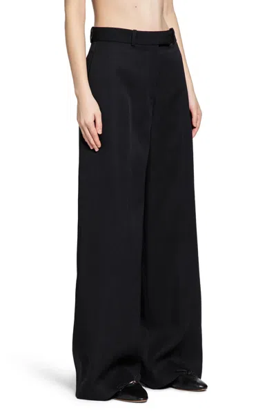 The Row Belt Loop Casual Pants In Black