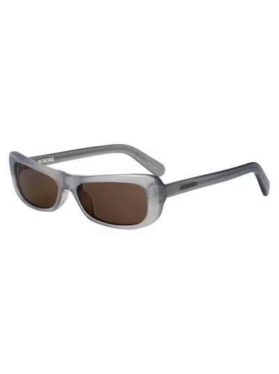 Jacquemus Full Frame Sunglasses In Blue