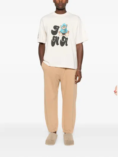 Barrow Unisex Jogger Pants Featuring Pockets In Neutral