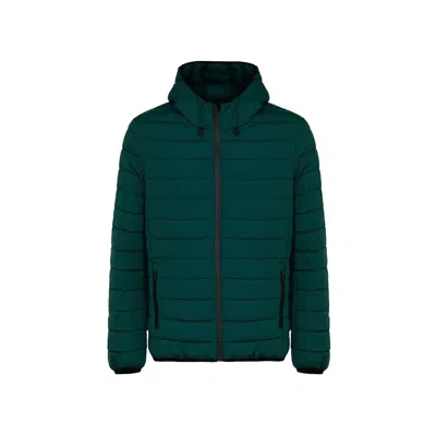 Suns Green Polyester Jackets & Coat In Green