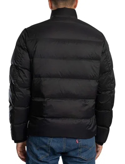 Armani Exchange Puffer Jacket In Black