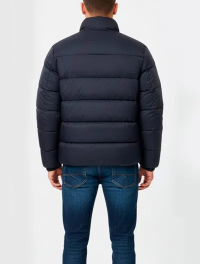 Armani Exchange Coats In Blue