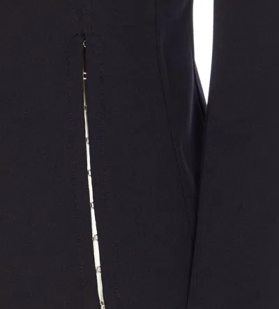 Patrizia Pepe Black Jacket With Frontal Zip Closure In Black