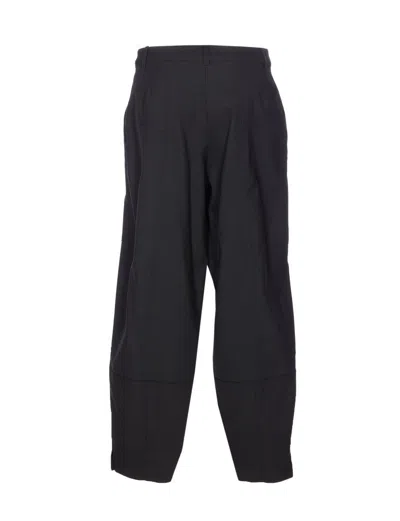 Pinko Regular Fit Trousers With Pockets And Loops In Black