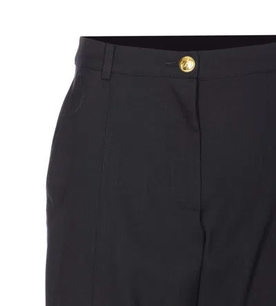 Pinko Regular Fit Trousers With Pockets And Loops In Black