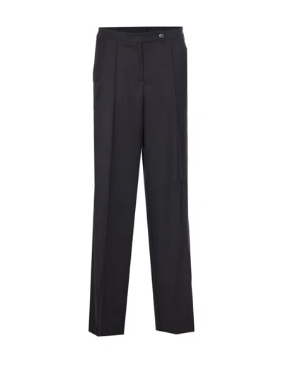 Pinko Black Placida Pants In Black