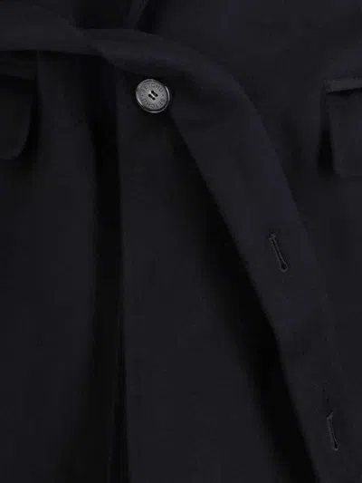Setchu Single-breasted Cashmere Blazer In Black