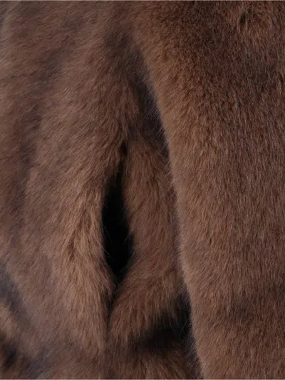 Dunst Classic Structured Brown Jacket With Timeless Appeal In Brown