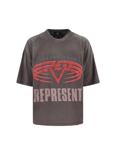 Represent Reversible Living Legacy Tour T-shirt In Brown