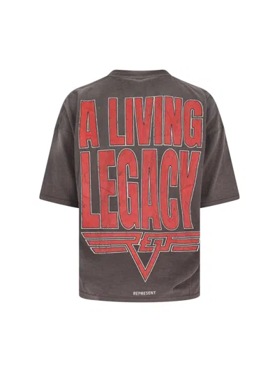 Represent Reversible Living Legacy Tour T-shirt In Brown