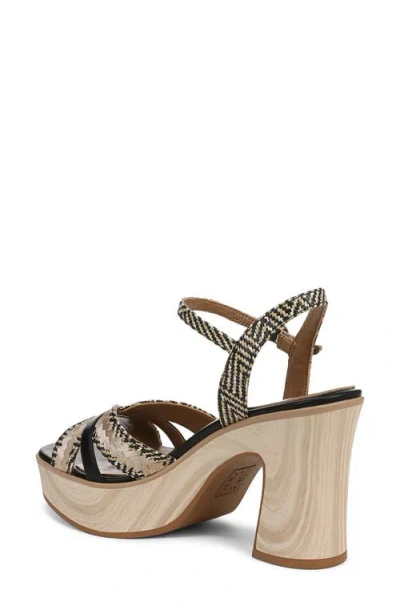 Naturalizer Women's Katalina Block Heel Square Toe Platform Sandals In Multi