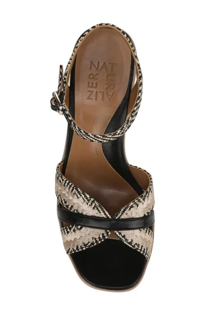 Naturalizer Women's Katalina Block Heel Square Toe Platform Sandals In Multi