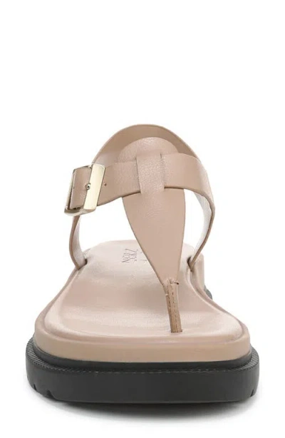 Naturalizer Women's Alyssa T-strap Thong Platform Sandals In Neutral
