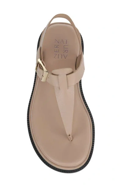 Naturalizer Women's Alyssa T-strap Thong Platform Sandals In Neutral