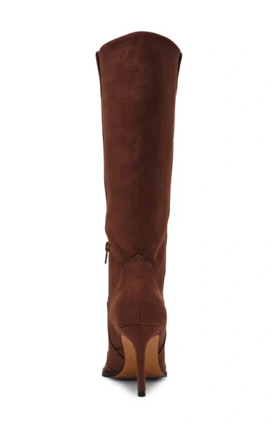 Steven New York Lanza Knee High Boot In Brown