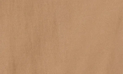 Scotch & Soda Dobby Stretch Cotton Straight Leg Pants In Brown