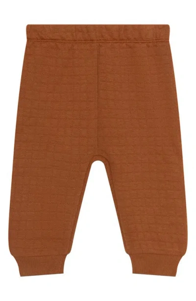 Pl Baby By Petit Lem Fleece Jacket, Graphic T-shirt & Joggers Set In Multi