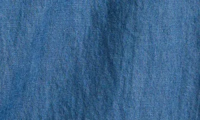 Rachel Zoe Ruffle Dobby Top, Chambray Pants & Sunglasses Set In Brown