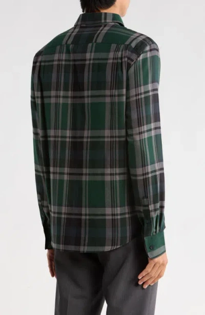 Vince Cambria Long Sleeve Classic Fit Button-up Shirt In Green