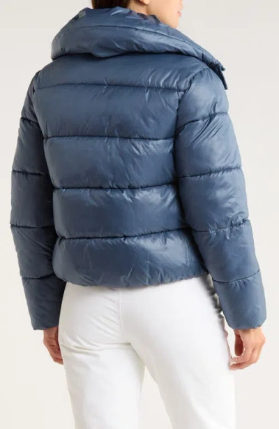 Bcbgeneration Water Resistant Puffer Jacket In Blue