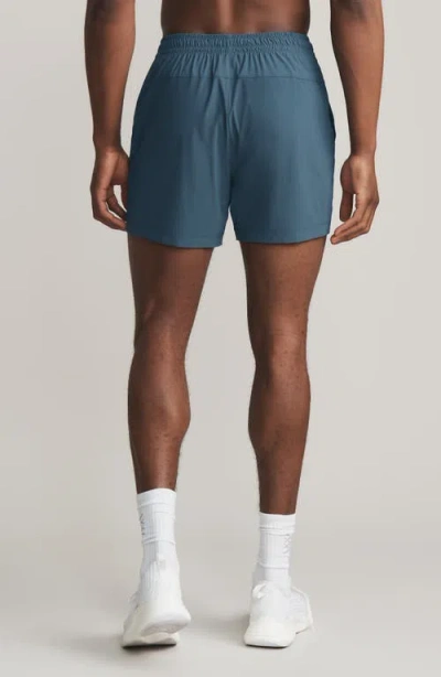 Rhone Pursuit 5-inch Unlined Training Shorts In Blue