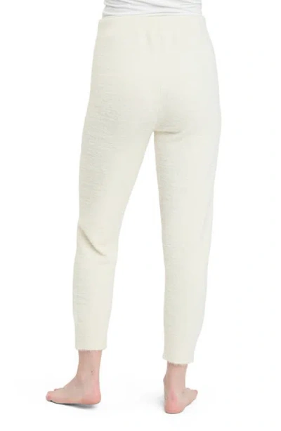 Threads 4 Thought Gwynne Fuzzy Knit Joggers In White