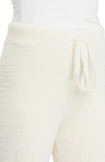 Threads 4 Thought Gwynne Fuzzy Knit Joggers In White