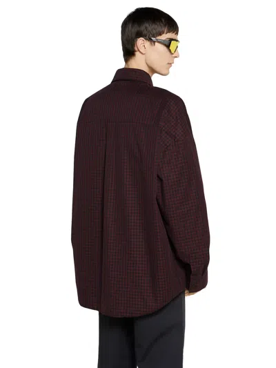 Gucci Padded Jacket Featuring Gingham Pattern In Brown