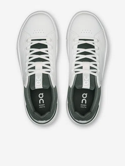 On Kids The Roger Trainers In White