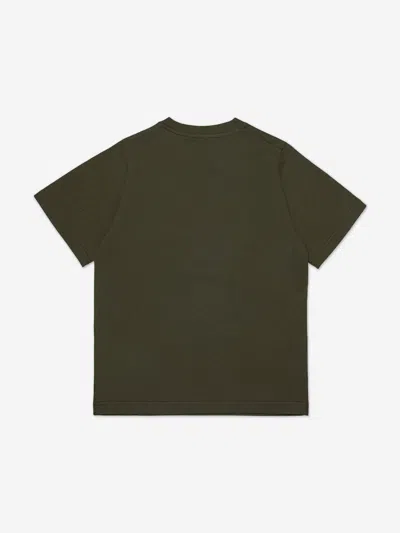 Dsquared2 Kids Logo T-shirt In Green