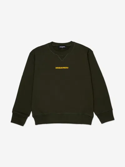 Dsquared2 Kids Logo Tracksuit In Green