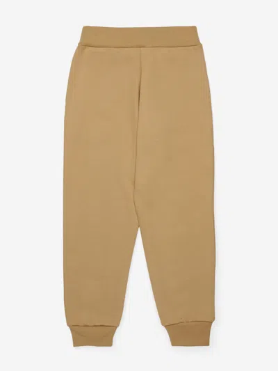 Marni Kids Logo Joggers In Brown