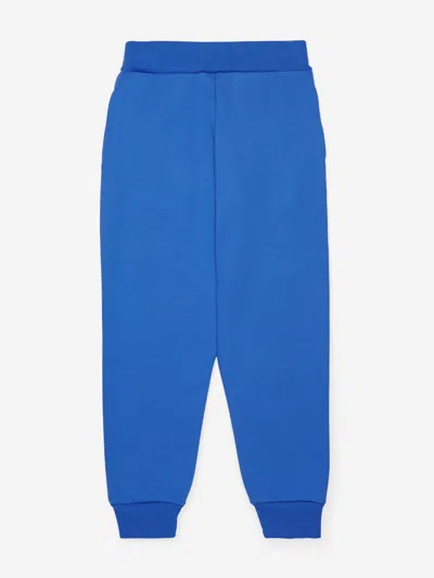 Marni Kids Logo Joggers In Blue