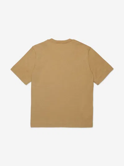 Marni Kids Logo T-shirt In Brown