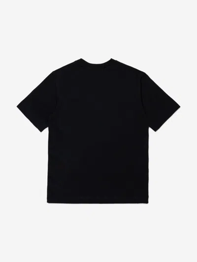 Marni Kids Graphic Print T-shirt In Black
