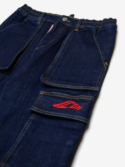 Dsquared2 Icon Jeans In Blue