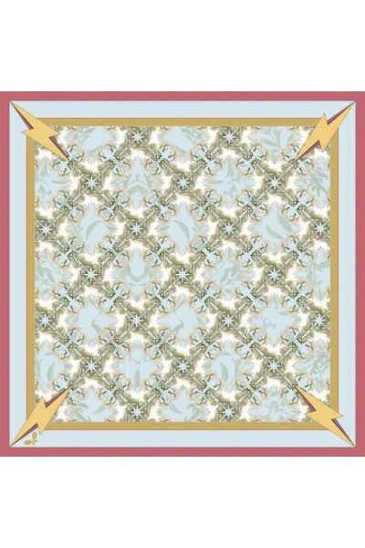 Henelle Silk Sleep Mask In Green