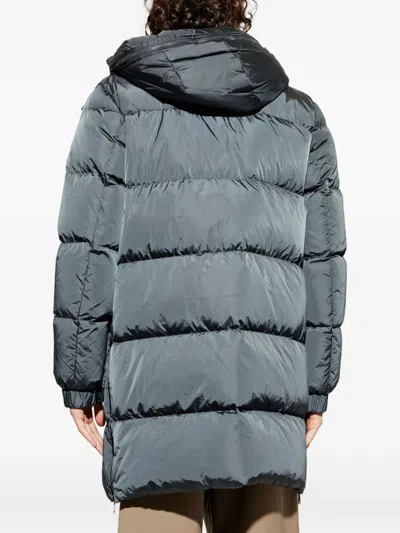 Add Hooded Ped Coat In Blue