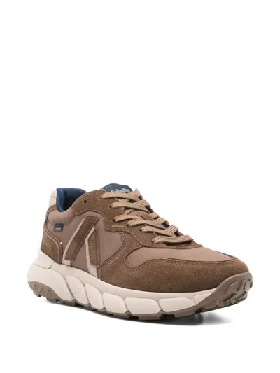 Callaghan Leather Sneakers In Brown