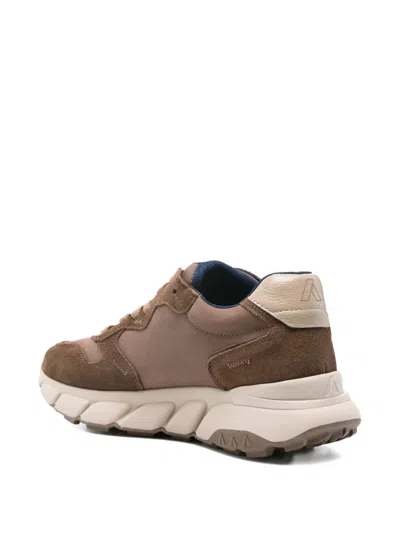 Callaghan Leather Sneakers In Brown