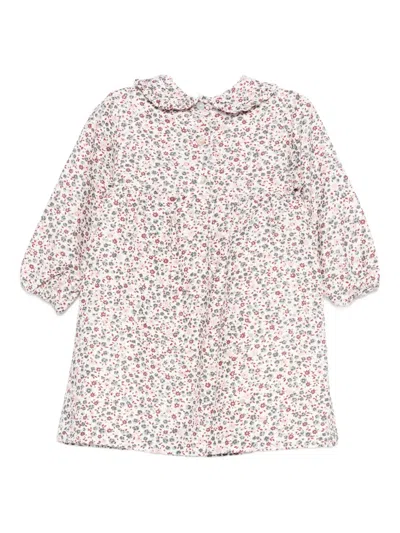 Siola Floral-print Dress In Blue