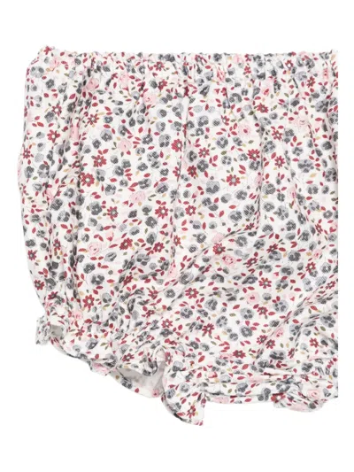 Siola Floral-print Dress In Blue